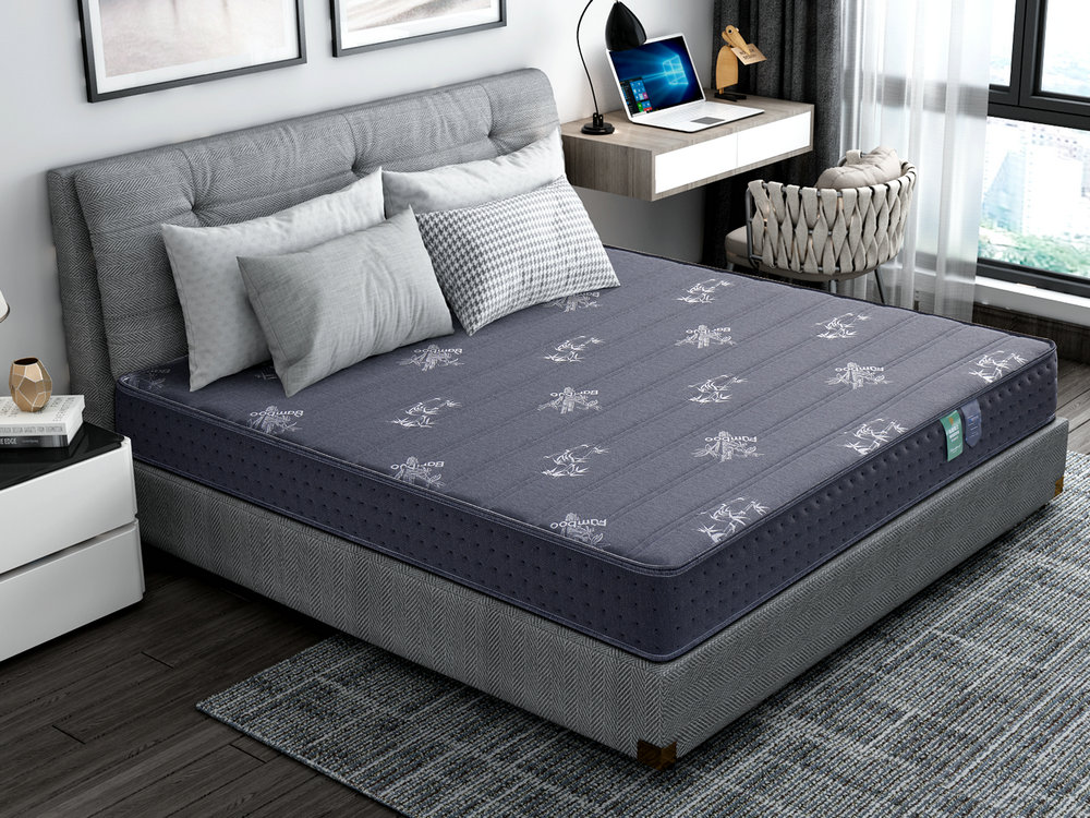 环保乳胶加棉三防床垫1.8m家用卧室舒适透气弹簧厚床垫